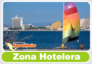 Zona hotelera en mazatlan